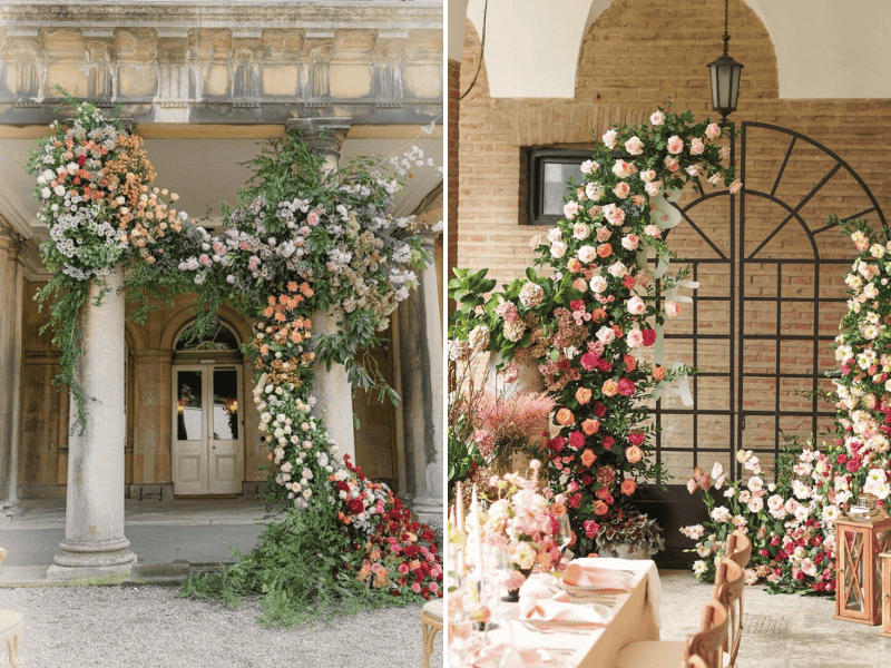 รับจัดซุ้มดอกไม้